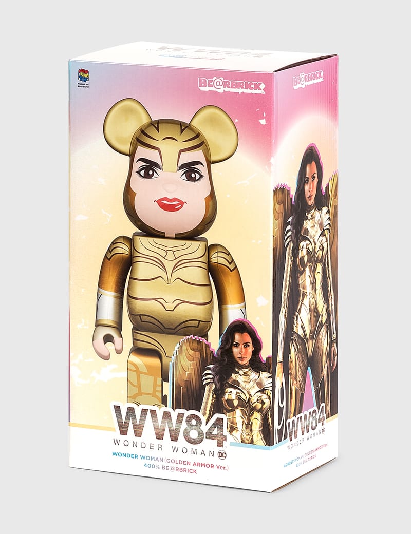 Medicom Toy - Be@rbrick Wonder Woman Golden Armor 400% | HBX