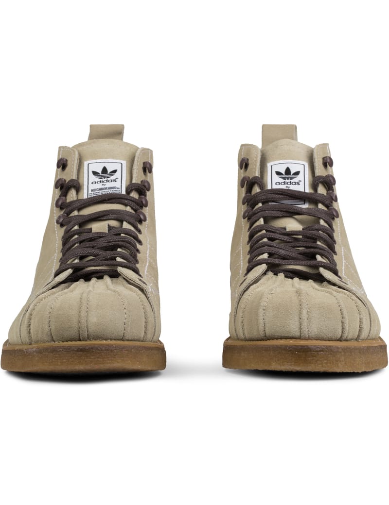 Adidas x neighborhood shell toe outlet boot