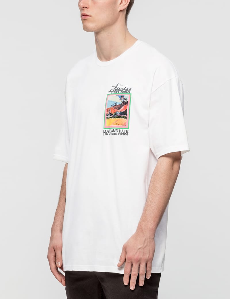 Stüssy - Love And Hate T-Shirt | HBX