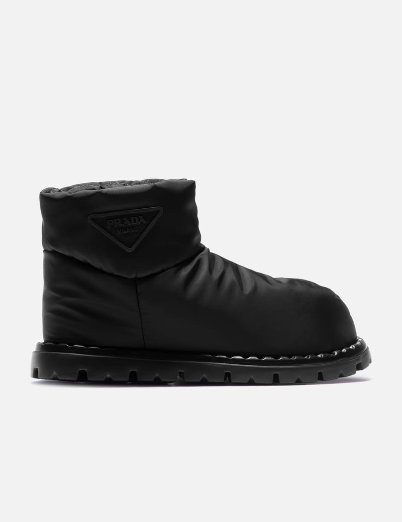 Prada hotsell boots black