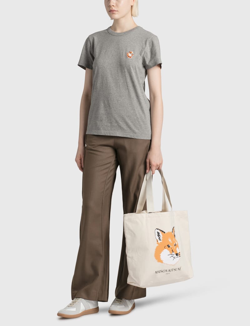 Maison Kitsuné - All Right Fox Patch Classic T-shirt | HBX