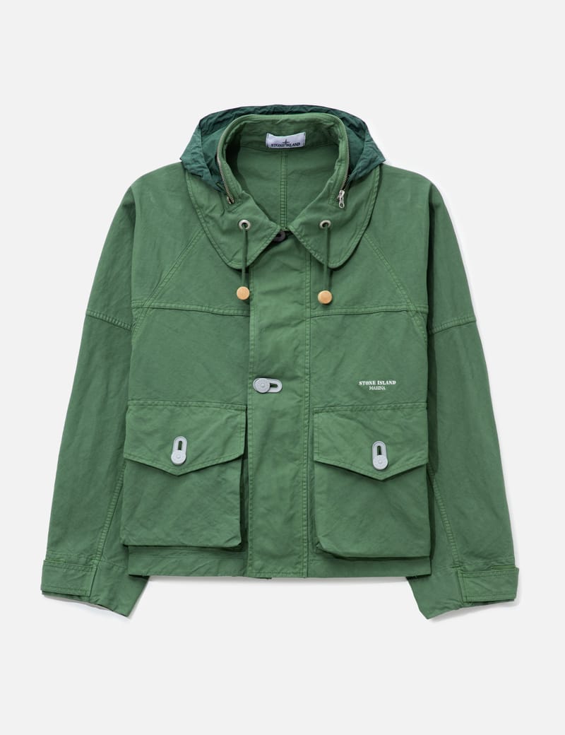 Stone Island Nyco Panama-TC_S.I. Marina Coach Jacket - garment