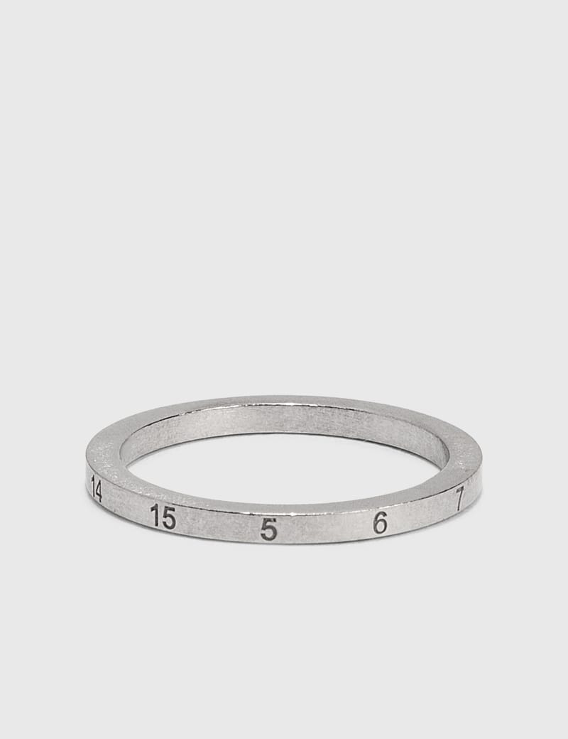 Maison Margiela - Number Slim Ring | HBX - Globally Curated