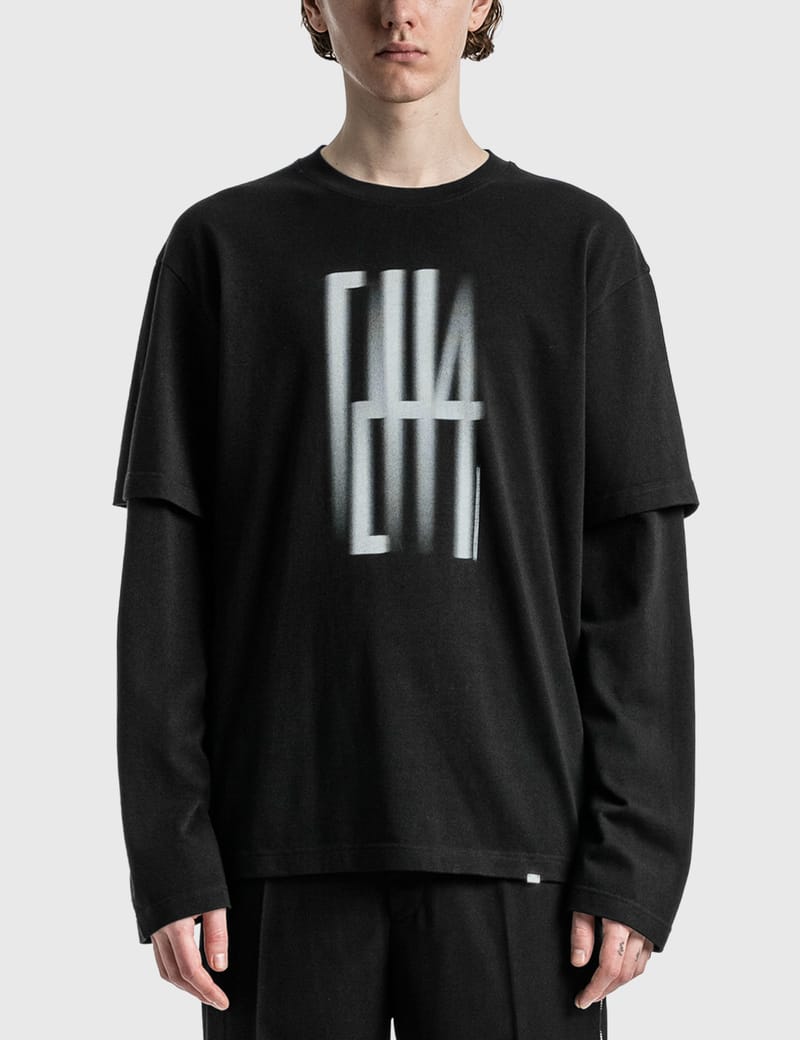 C2H4 - “Winter Voyage” Double Layer Long Sleeve T-shirt | HBX