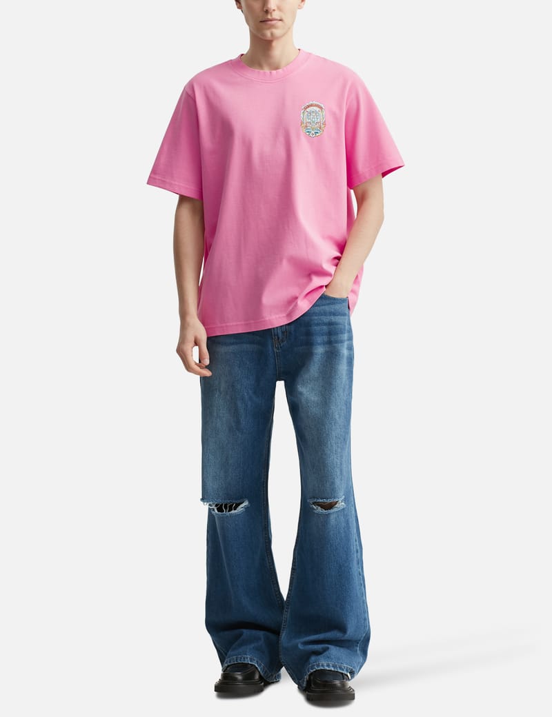 大人気♪【Casablanca】Casa Way World Series Printed T-shirt Casablanca - Casa Way Skate Printed T-shirt | HBX - Globally