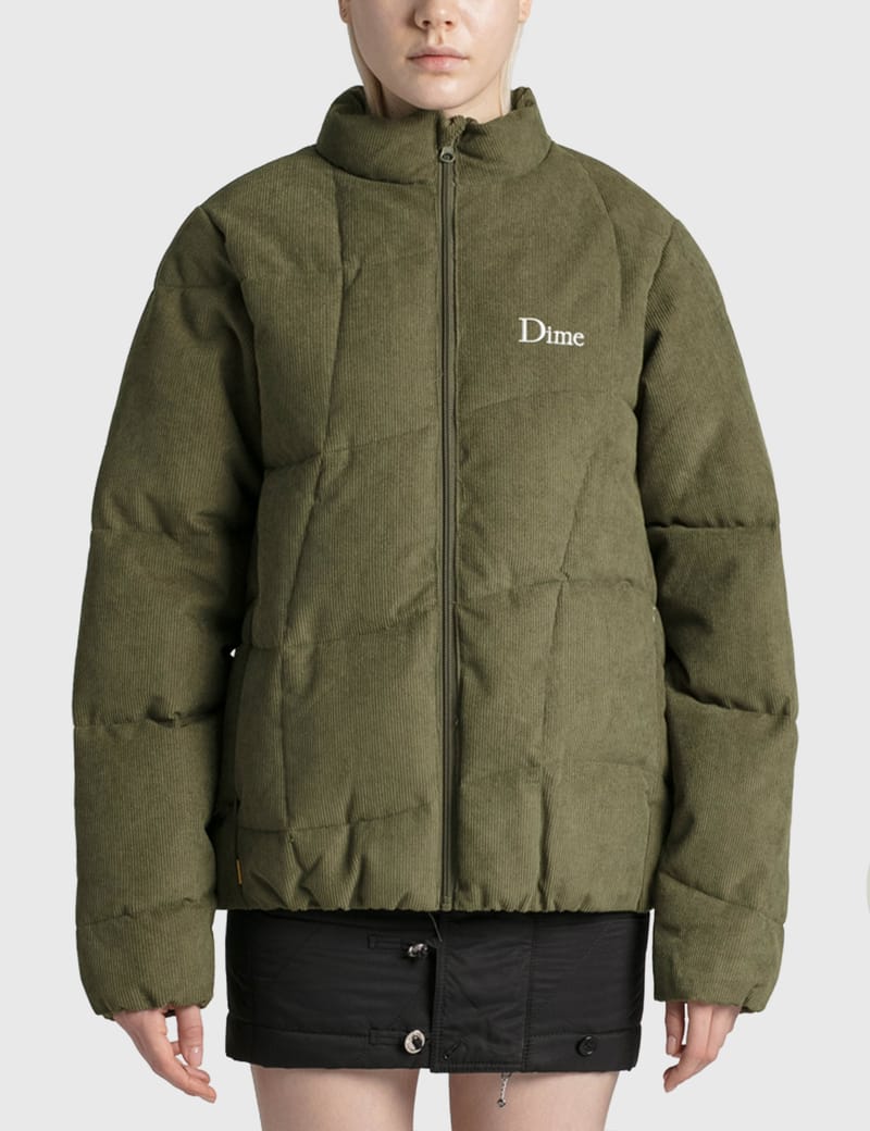 Dime - Corduroy Wave Puffer Jacket | HBX - Globally Curated