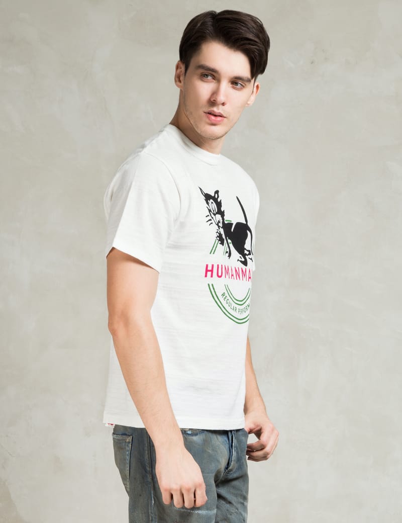 ヒューマンメイド - White ♯1005 Cat T-Shirt | HBX