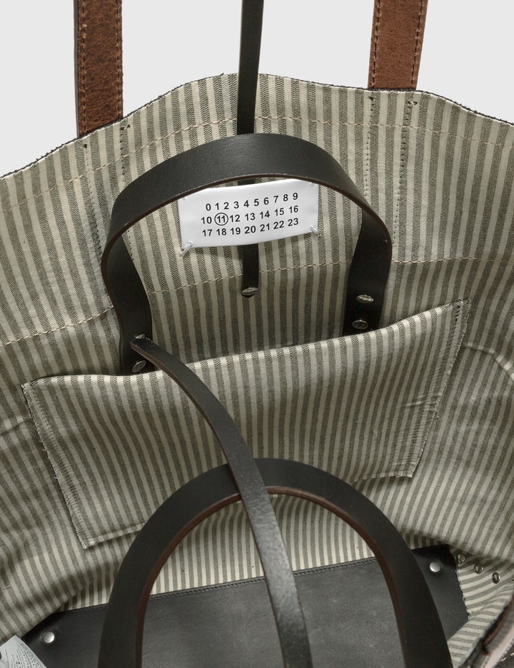 Maison Margiela Logo Foldover Tote Bag HBX Globally Curated Fashion and Lifestyle by