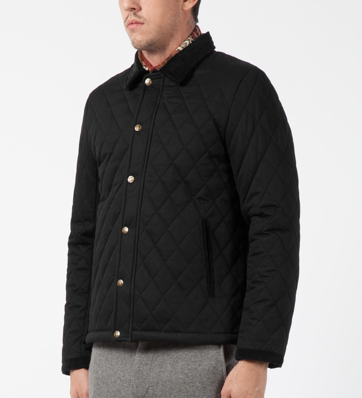Daily Paper - Black Quilted Jacket | HBX