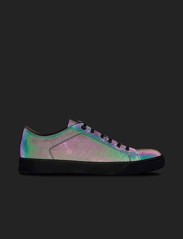 Lanvin - Low Top Sneaker Matt Reflective Calf | HBX - Globally Curated ...