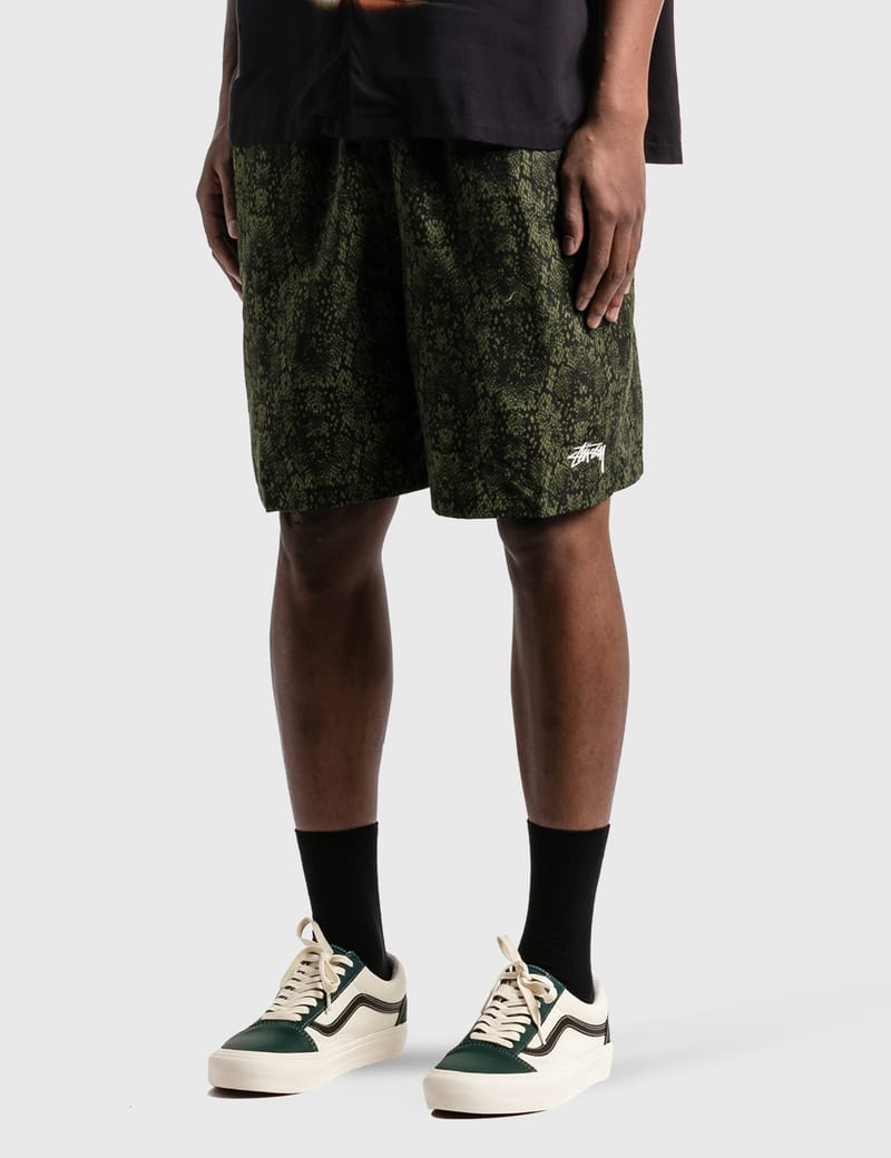 Stüssy - Snakeskin Water Shorts | HBX - Globally Curated Fashion