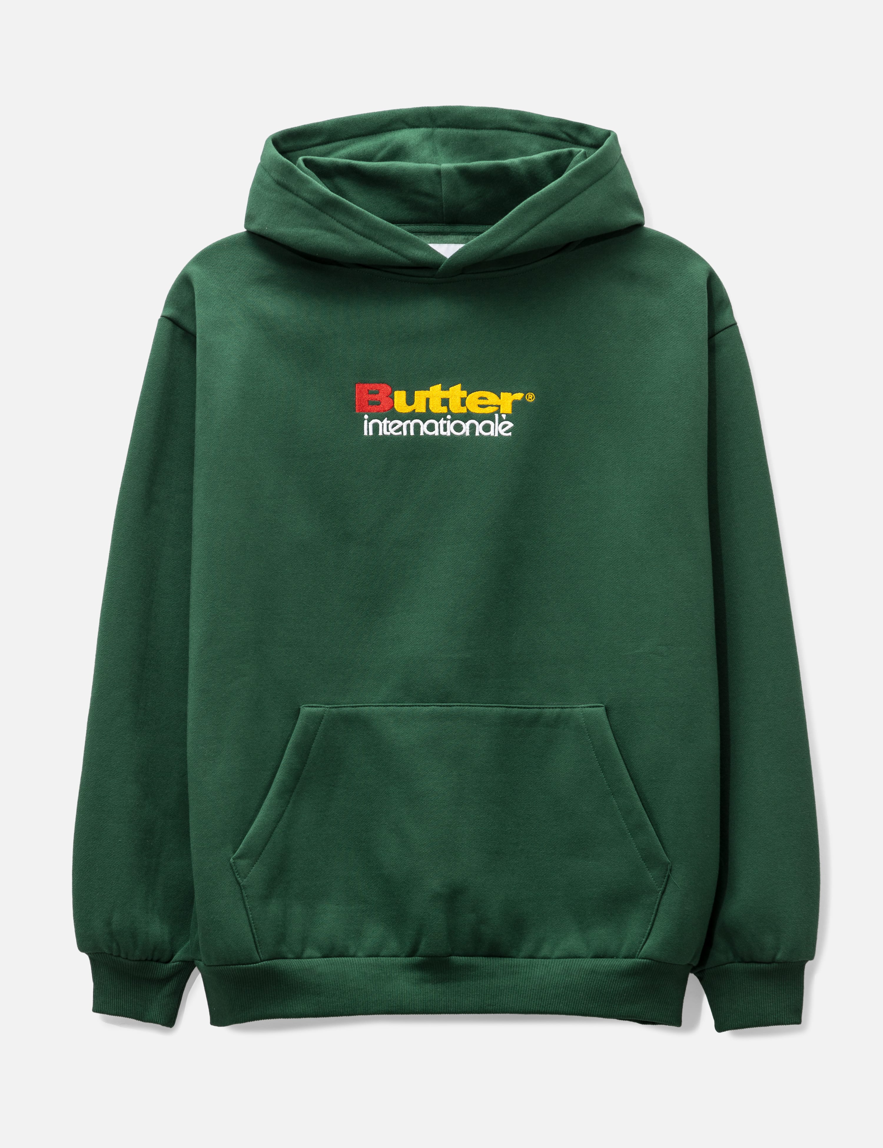 Butter Goods - Internationale Embroidered Hoodie | HBX - Globally