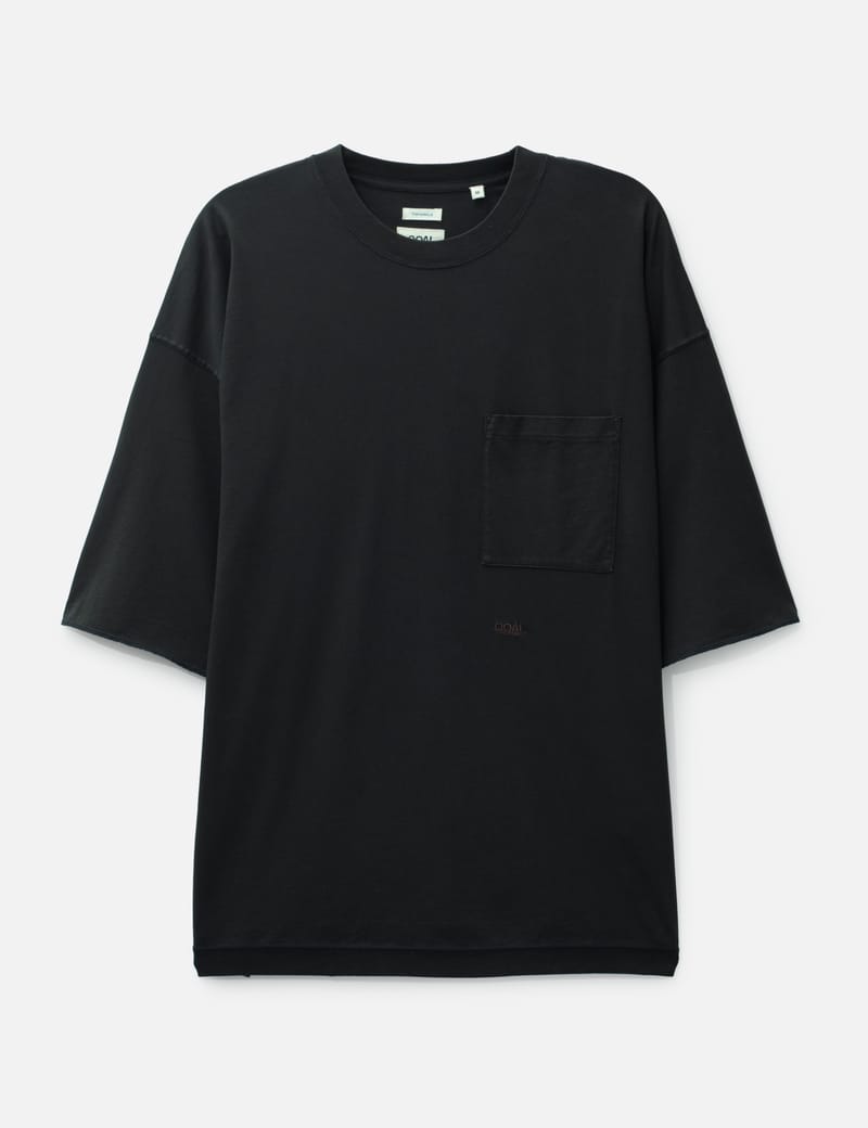 Nanamica OOAL Pocket Tee - Oversized organic cotton tee with