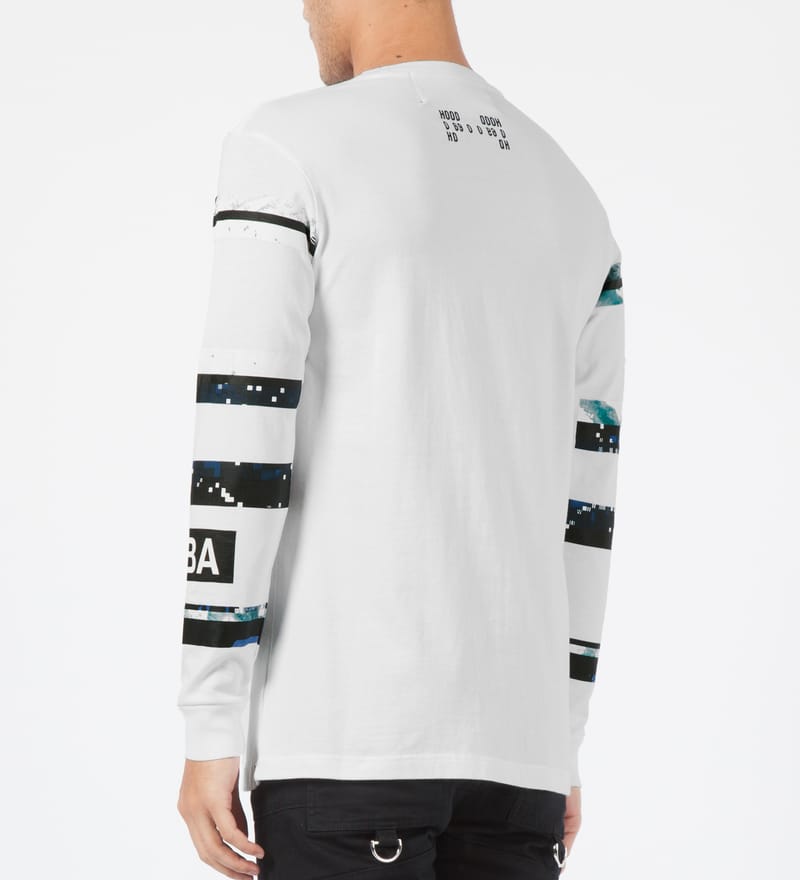 Hood By Air. - White Layered Graphic L/S T-Shirt | HBX - Globally