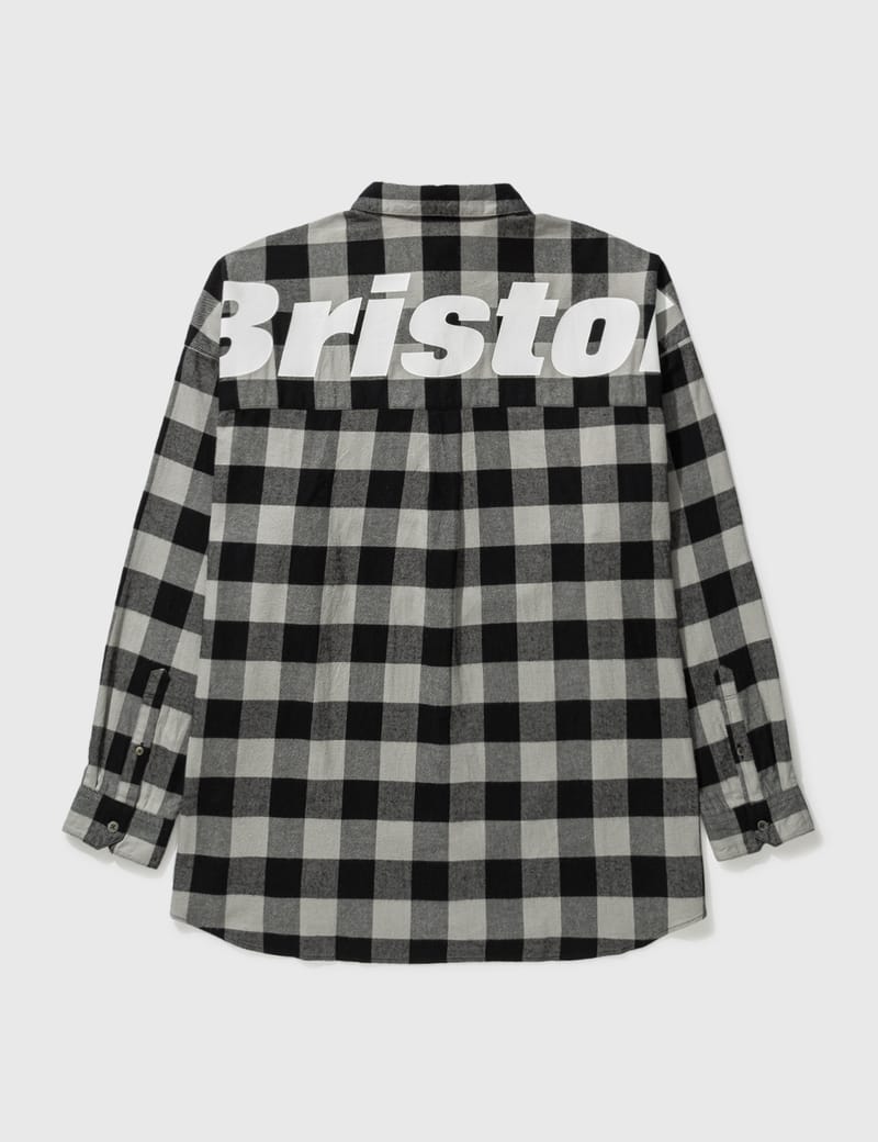 Big Logo Flannel Baggy T-shirt