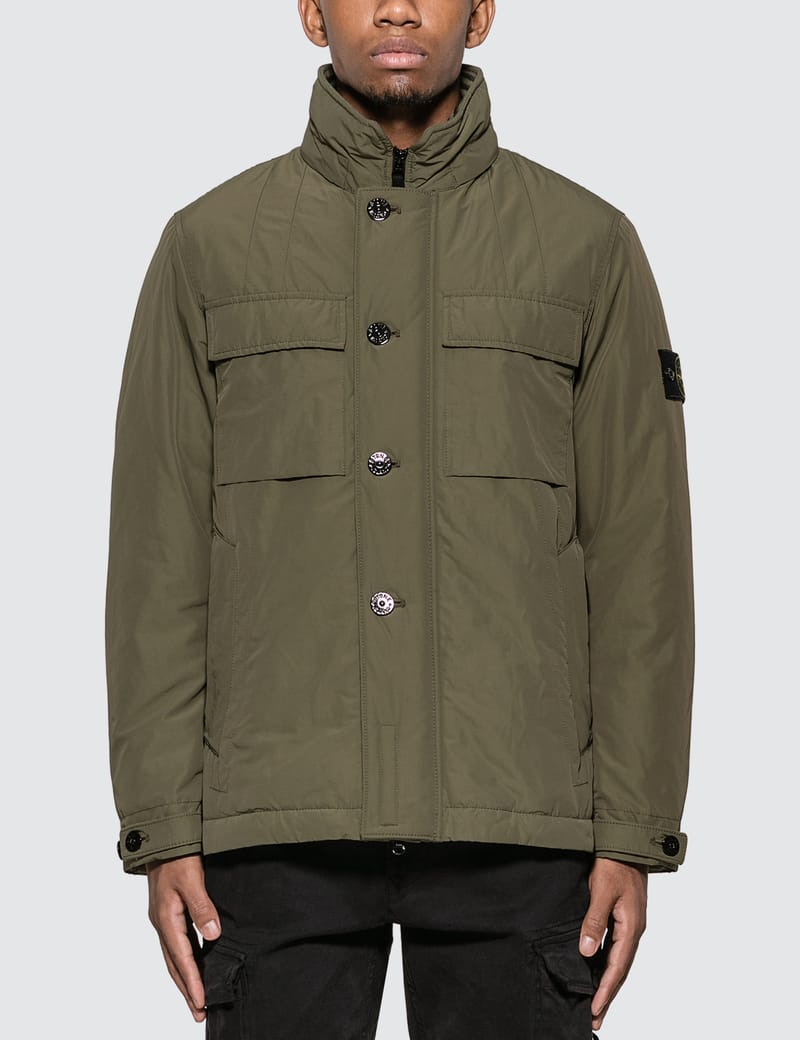 Stone island micro 2025 reps hooded jacket