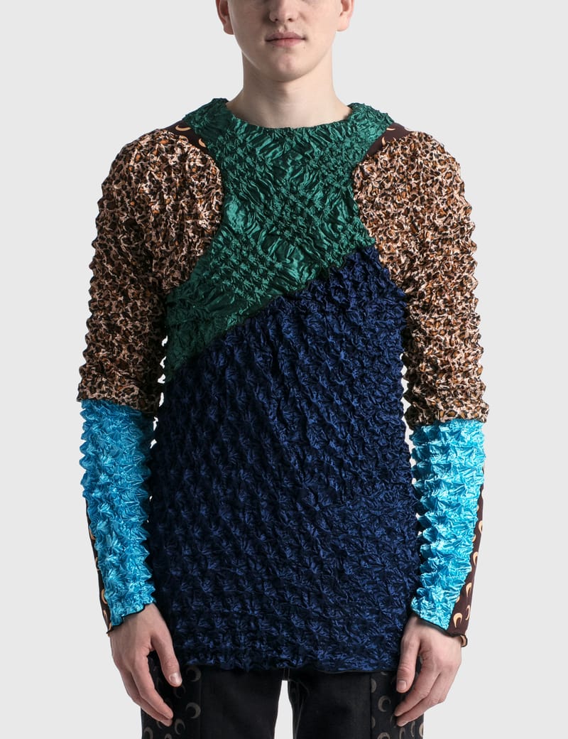 Marine Serre ★オーナメントジュエリーシャツ shirt-1-1-67508.jpg?fit=max&w=
