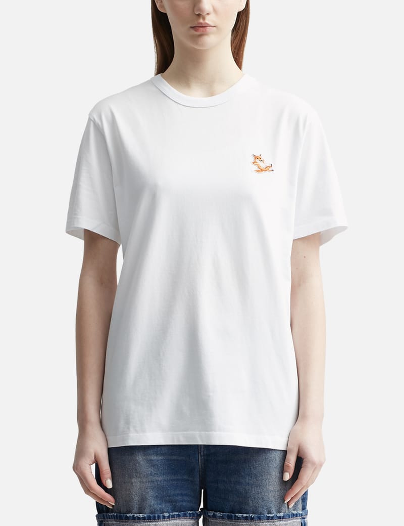 Maison Kitsuné - Chillax Fox Patch Classic T-shirt | HBX