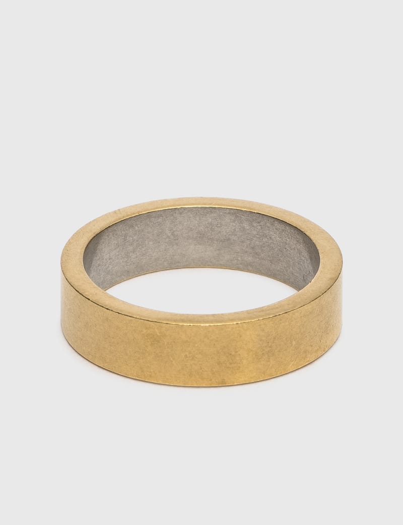 Maison Margiela - LOGO RING | HBX