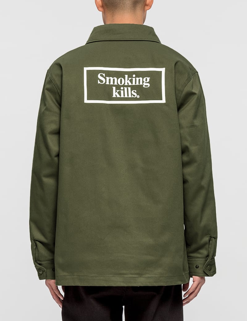 FR2 - Smoking Kills Coach Jacket | HBX - Globally Curated Fashion