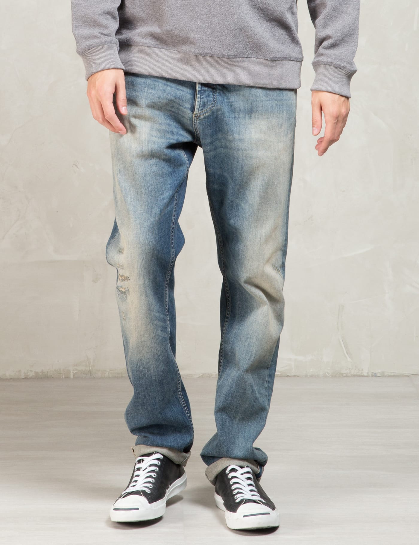 Denham - Indigo Razor SSA192 Slim Fit Jeans | HBX - Globally