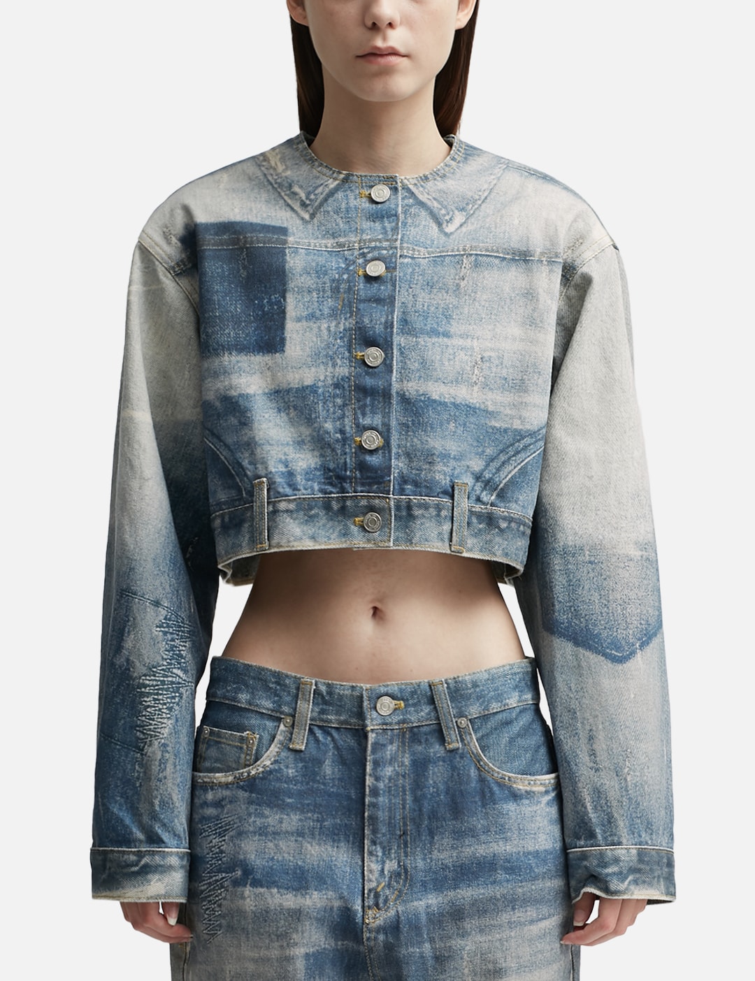 Open YY - Jean Effect Jacket | HBX