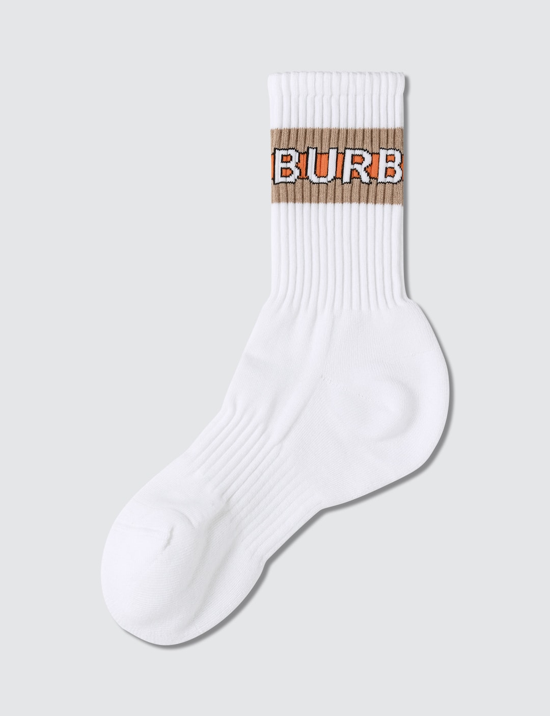 Burberry - Logo Intarsia Cotton Blend Socks | HBX - Globally Curated ...