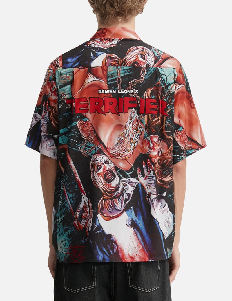 WACKO MARIA Terrifier Hawaiian Shirt ( Type-1 ) - Smooth rayon