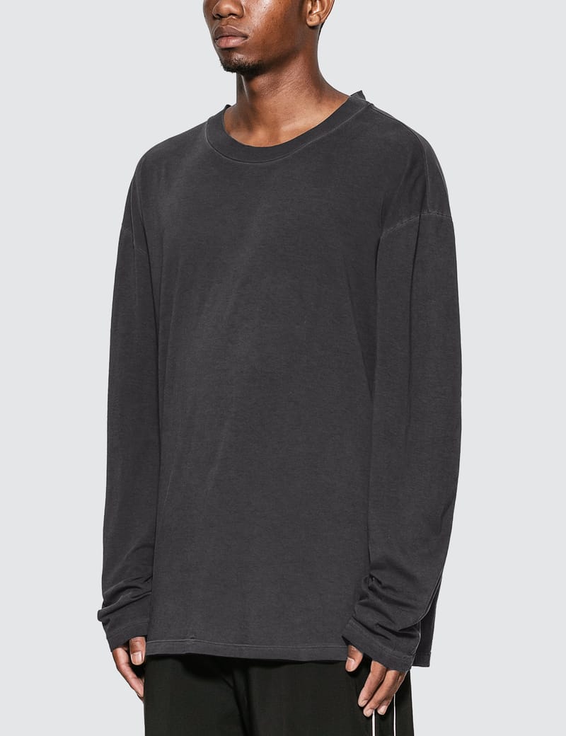 Maison Margiela - Garment Dye Long Sleeve T-Shirt | HBX - Globally