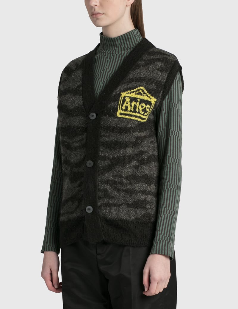 Aries - Kurt Knit Sweater Vest | HBX - Globally Curated Fashion