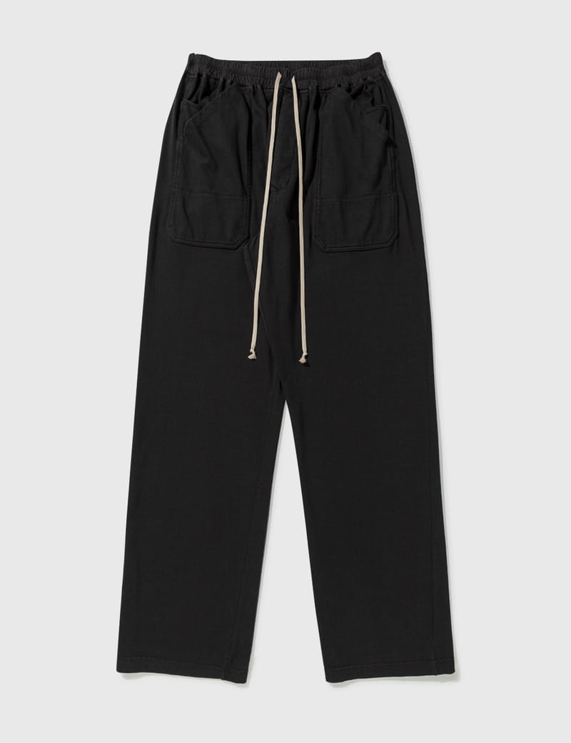 Rick Owens Drkshdw - Drawstring Long Pants | HBX - Globally Curated Fashion  and Lifestyle by Hypebeast