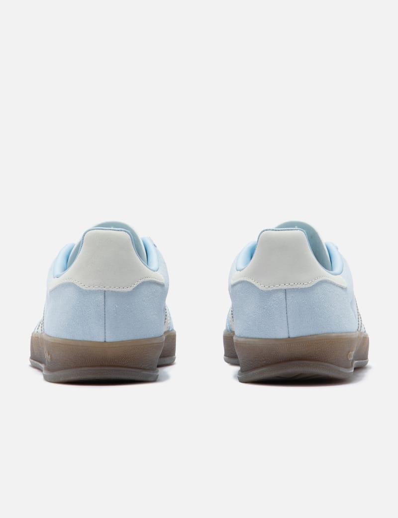 adidas GAZELLE INDOOR W CLEAR SKY/OFF WHITE/GUM 国内発送 Adidas Gazelle Indoor Off White Clear Sky - Buy at Hypeneedz