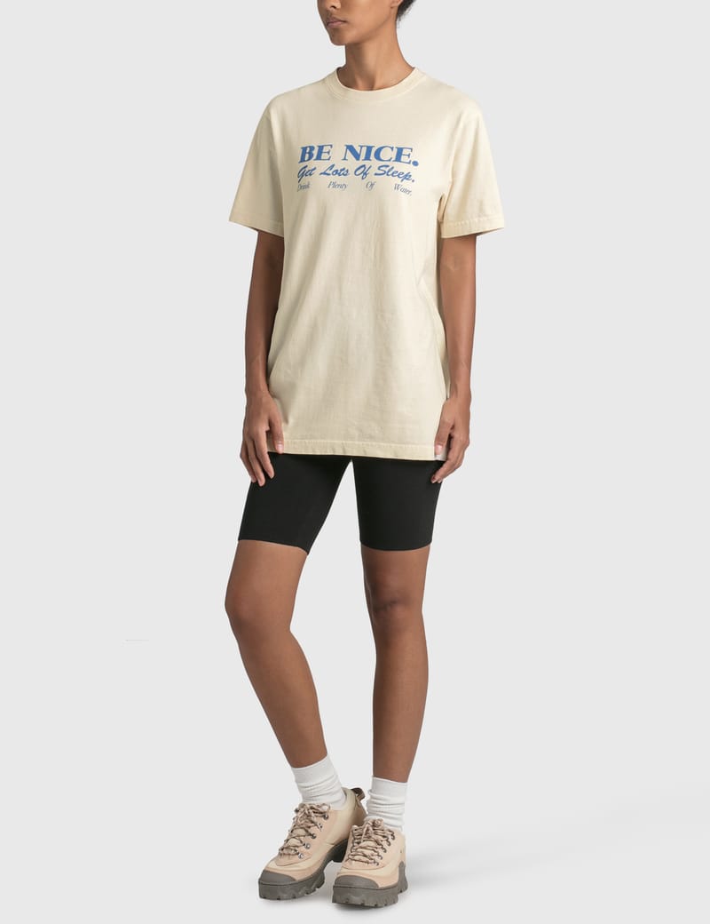 Sporty u0026 Rich - Be Nice T-Shirt | HBX - Globally Curated Fashion and  Lifestyle by Hypebeast