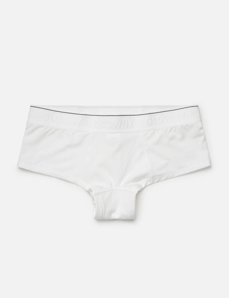 ☆GLOWNY☆ BOW SCRUNCHIE WHITE BOW SCRUNCHIE – Glowny