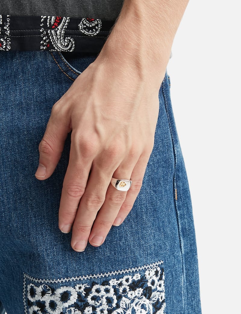 Tom Wood - Mined Ring Large Emerald | HBX