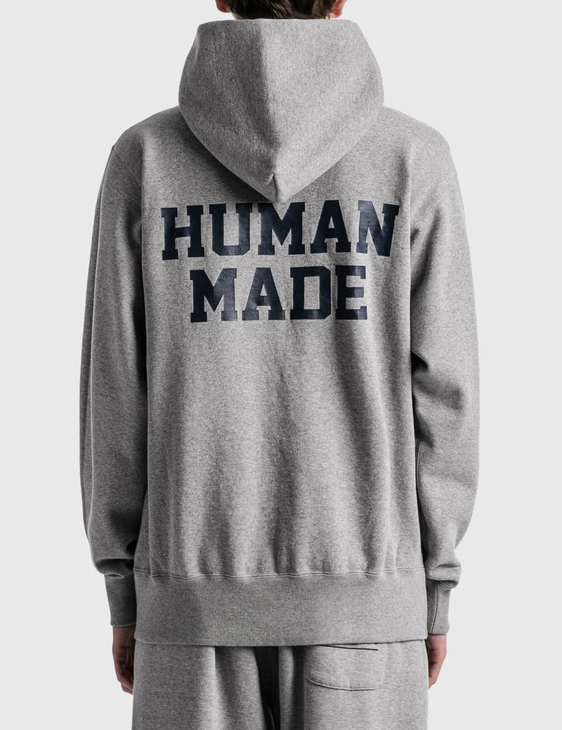 Human Made - Snap-Button Collar Hoodie | HBX - Globally Curated