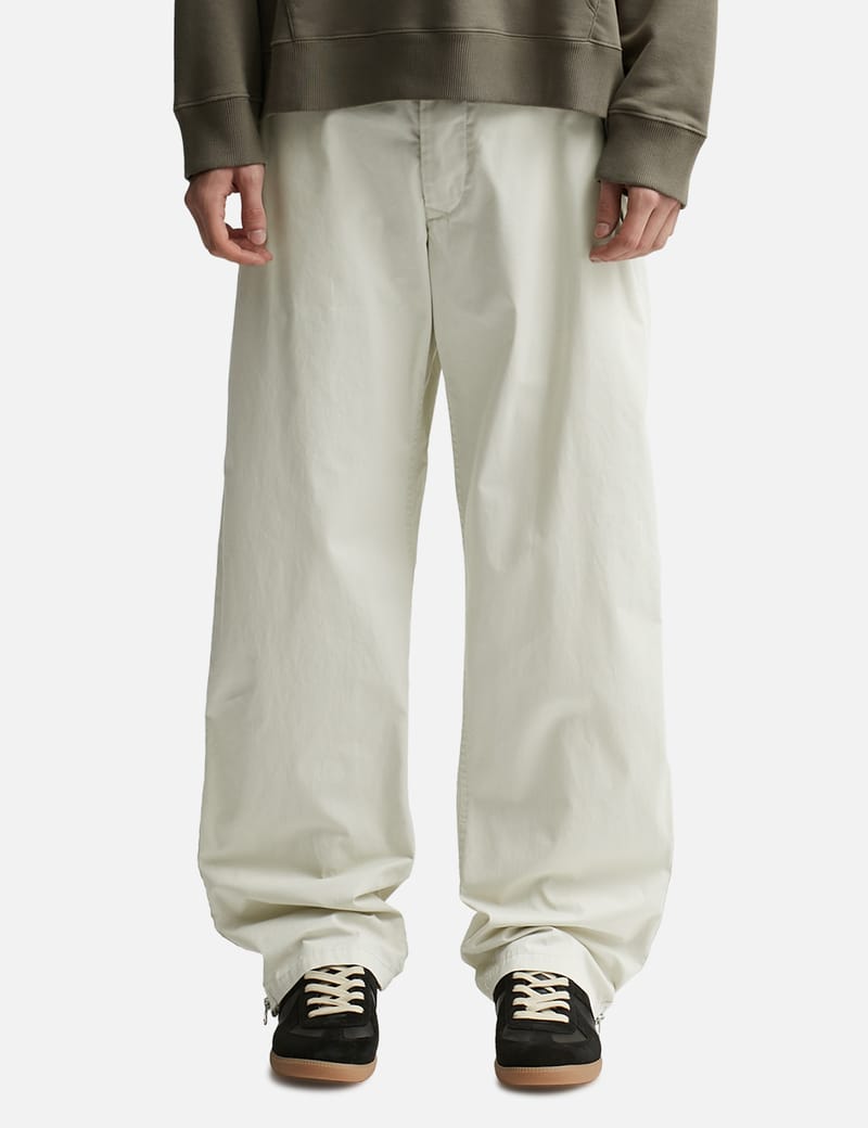 MM6 Maison Margiela - Zip detail Pants | HBX - Globally