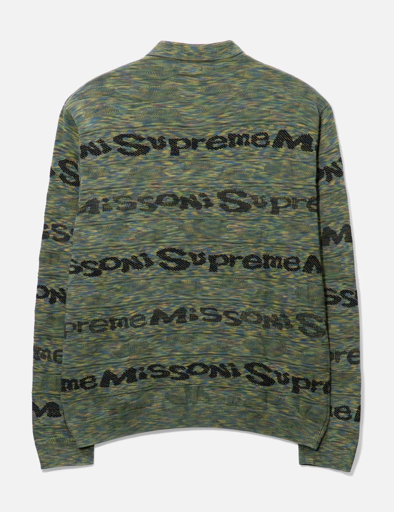 Supreme - Supreme X Missoni Zip-Up Polo | HBX - Globally Curated