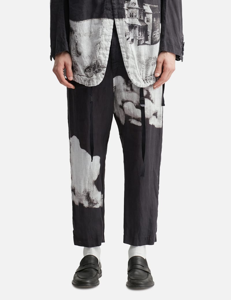 Undercover - UC1E4501-1 WOOL LINEN PANTS | HBX