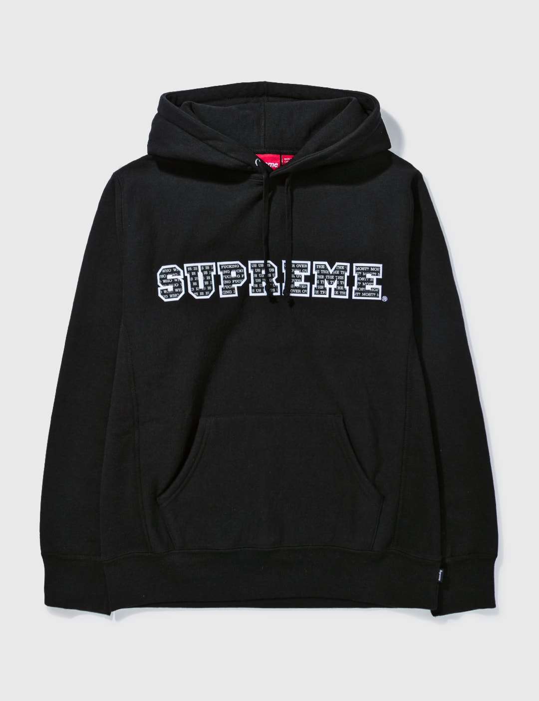 Supreme SUPREME LOGO PATCH HOODIE HBX Globally Curated Fashion