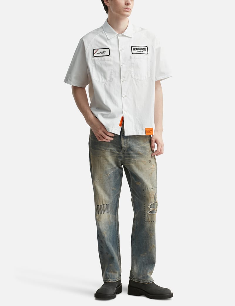 NEIGHBORHOOD - Classic Work Shirt Short Sleeve-2 | HBX