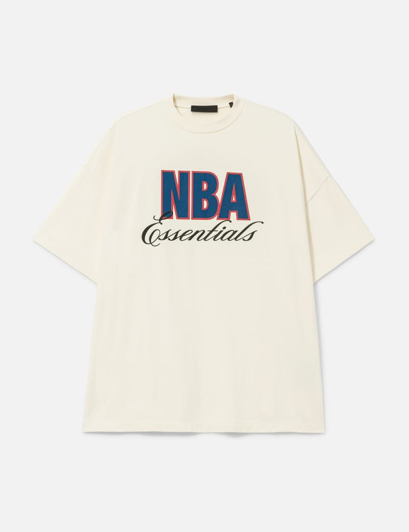Fear of God Essentials NBA 90's T-Shirt - Cotton ribbed crewneck
