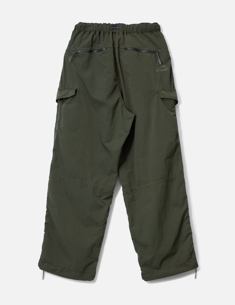 ROA ROA x and wander Garment Dye Nylon Pants - Water-repellent