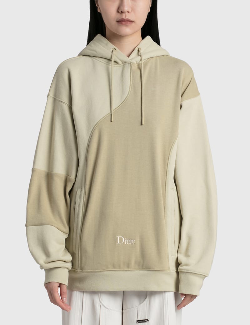 Dime - Dime Ribbed Panel Hoodie | HBX - Globally Curated Fashion