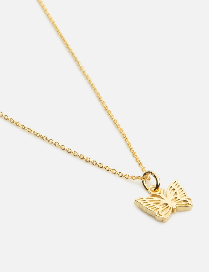 Needles - Gold Pendant Necklace | HBX - Globally Curated