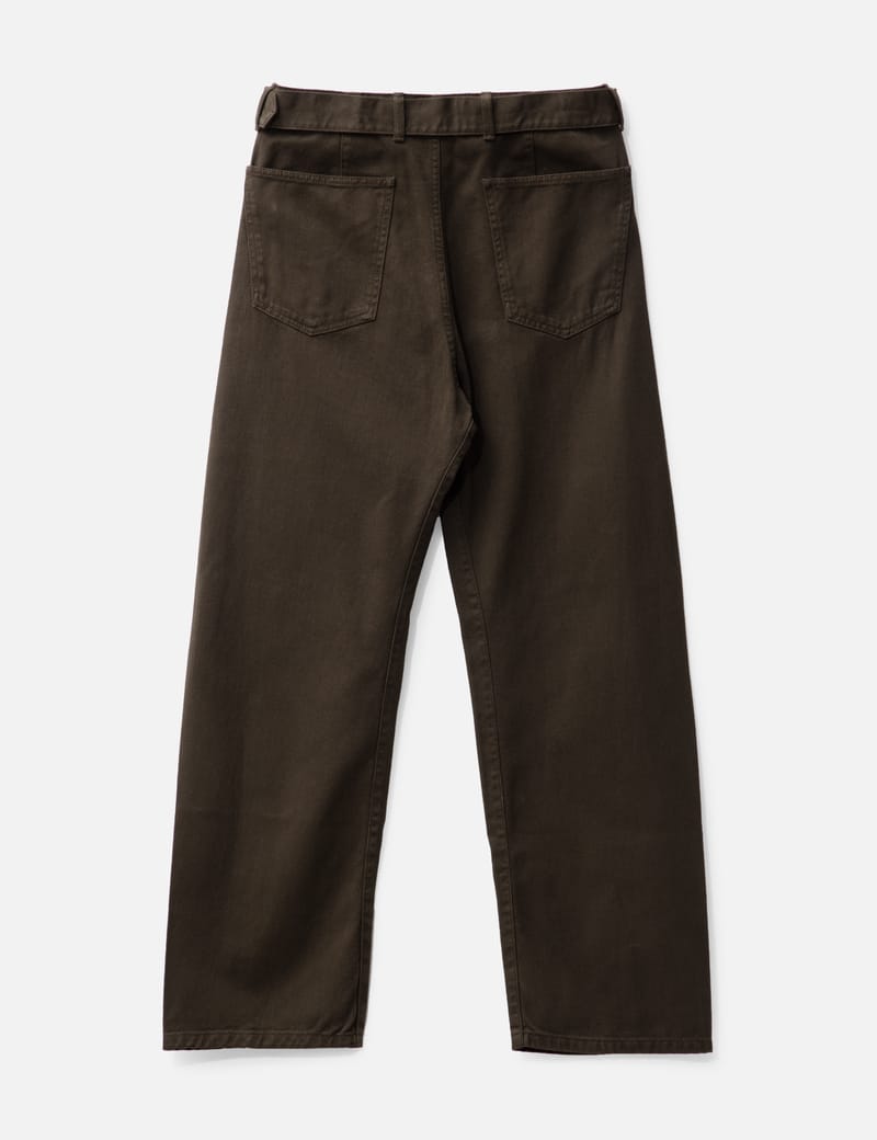 Lemaire - Twisted Belted Pants | HBX - Globally Curated Fashion