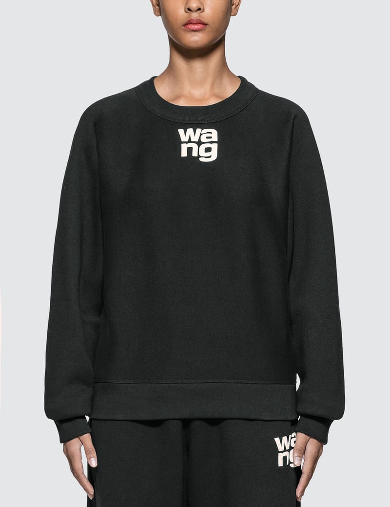 Alexander wang on sale dense fleece sweatshirt