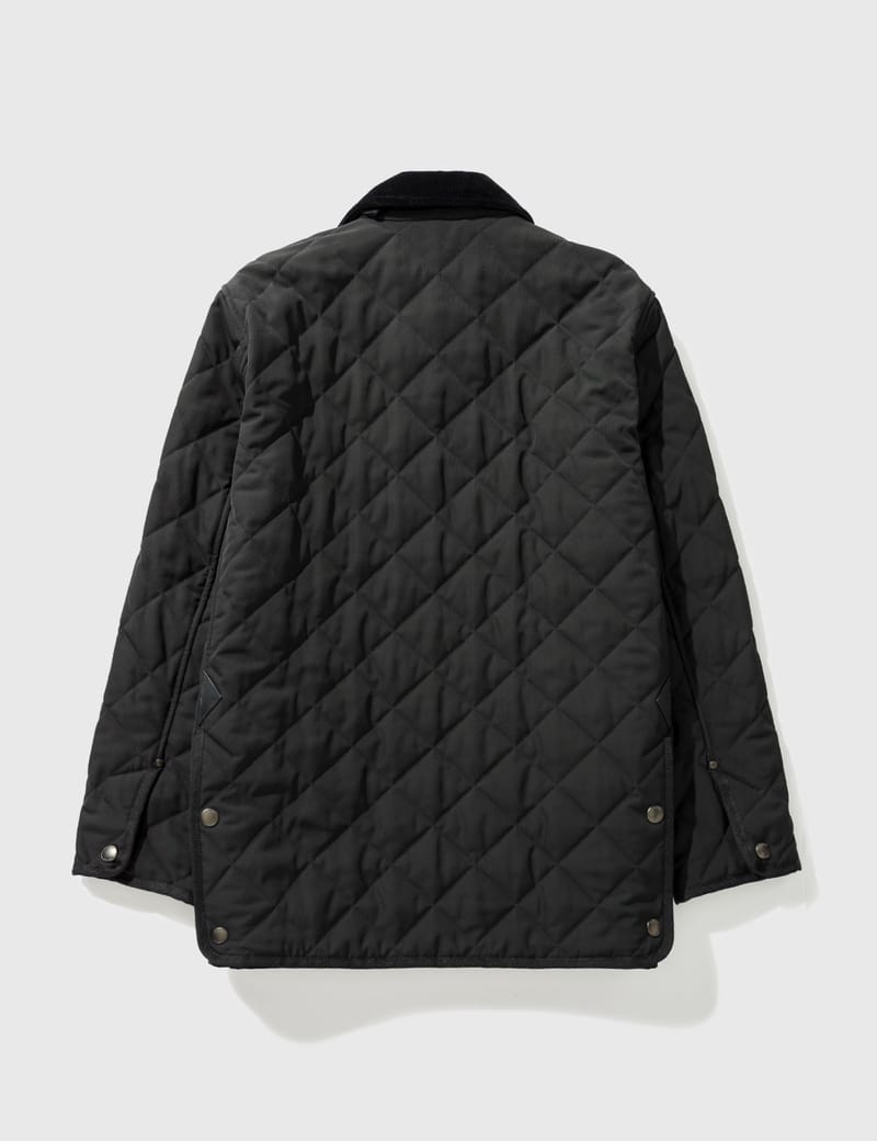 Burberry Corduroy Collar Diamond Quilted Barn Jacket HBX