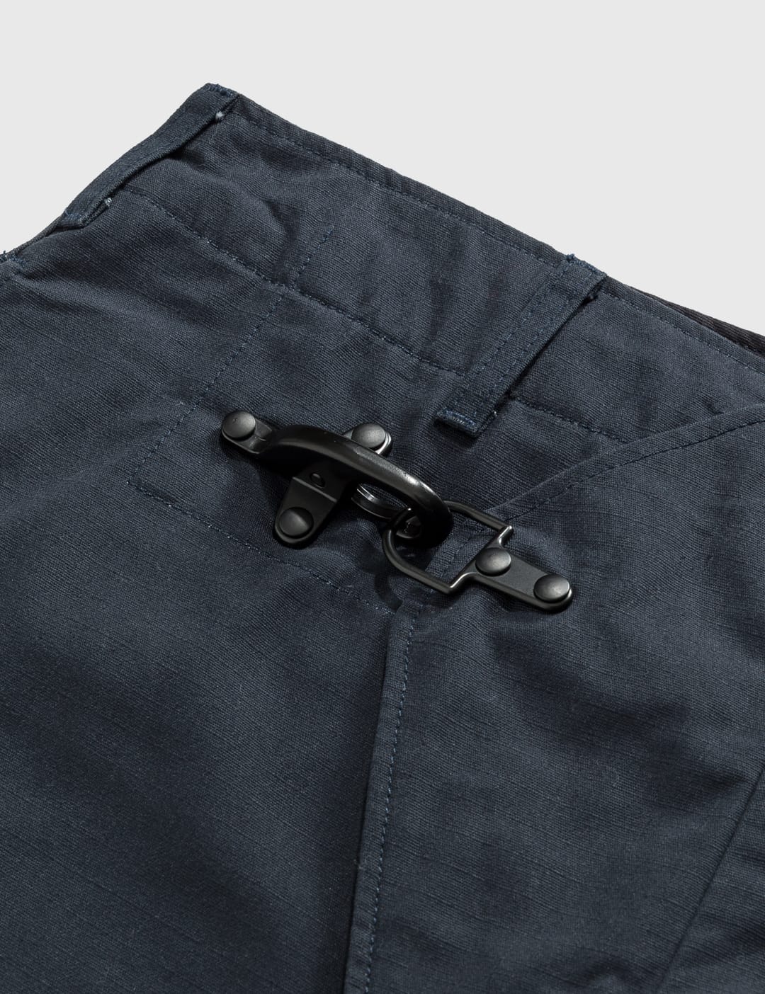 Duffle Over Pants In Blue