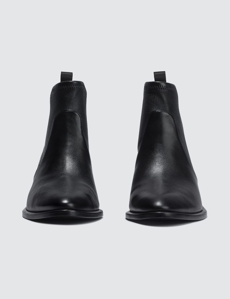 Alexander wang kori stretch hotsell leather booties